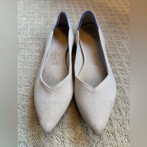 Rothy's The Point II in Ecru